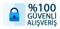 100% Güvenli Alışveriş